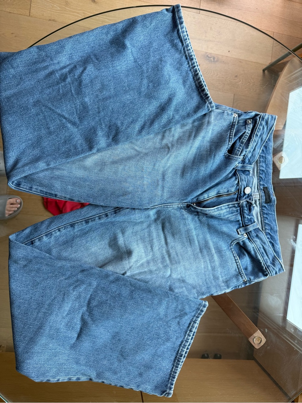 Baggy Women’s Blue Uniqlo Jeans